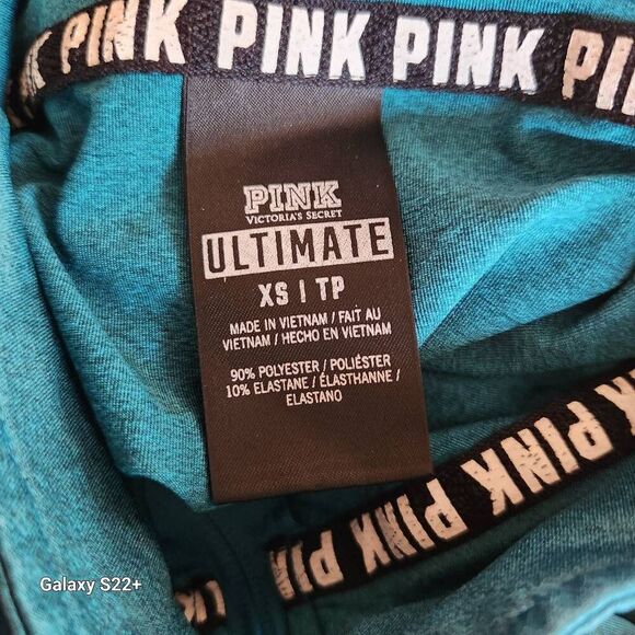 A8  PINK half zip activewear top - Picture 5 of 7